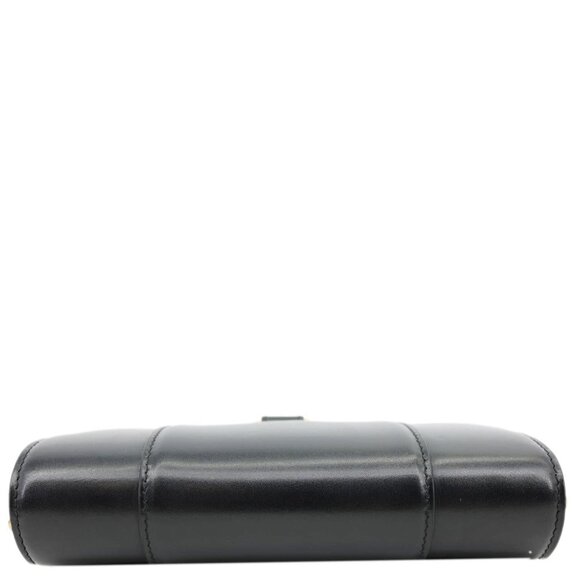 Balenciaga Hourglass Shiny Box Calfskin Leather Wallet On Chain Shoulder Bag - Picture 4 of 15